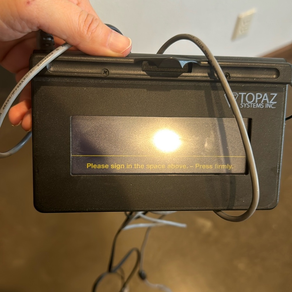 TOPAZ SigLite T-S460 Electronic Signature Capture Pad - T-S460-HSB-R